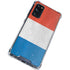 Netherlands Flag Distressed Galaxy S20 FE Clear Case